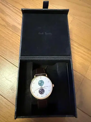 Paul Smith 아날로그 시계 더블 페이스
