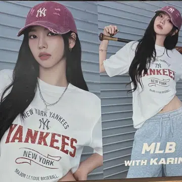 MLB 캡 카리나 한국 데미지 워시