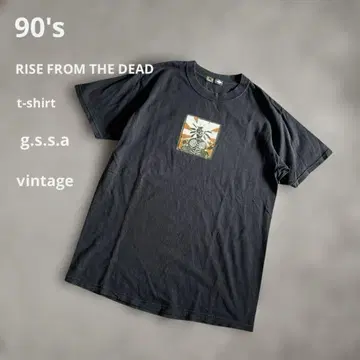 90's~ RISE FROM THE DEAD 티셔츠 사탄 아르바이트