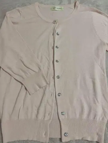 파스텔 핑크 가디건