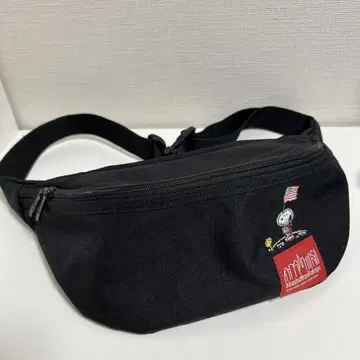 Manhattan Portage 스누피 바디백 블랙