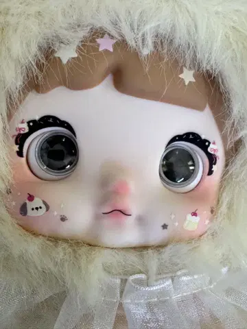 Nommi 스위츠 봉제 인형 한입 톈신 노미 노미쨩, 푸딩 처진 귀