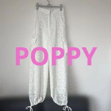 POPPY 레이스 카고 팬츠