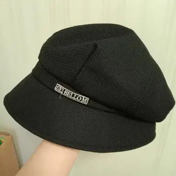 ST.BELLOM 블랙 메쉬 버킷햇