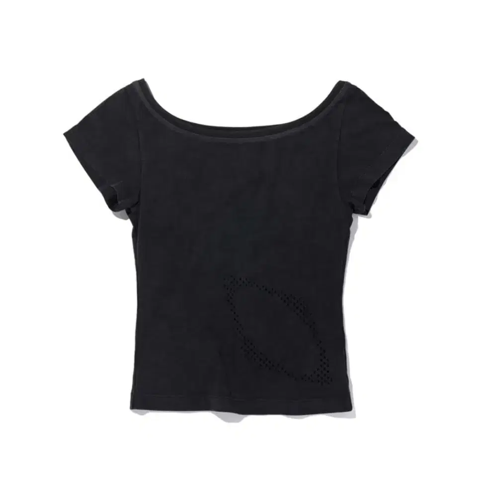 MISCHIEF | 미스치프 Mischief Bleached Wide Neck T-shirt Washed