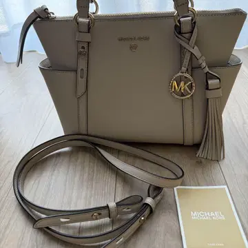 MICHAEL KORS 베이지 핸드백