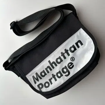 Manhattan Portage 블랙 남성용 숄더백