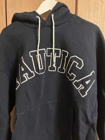 NAUTICA 후드티 네이비 M
