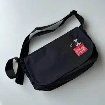 Manhattan Portage 스누피 블랙 남성용 숄더백