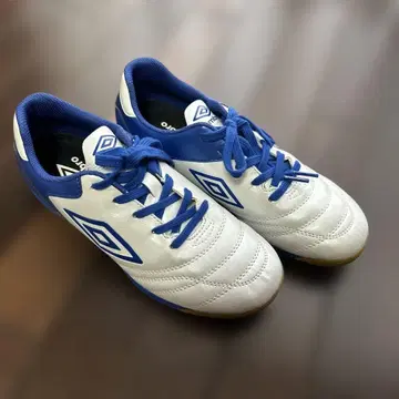 Umbro 축구화 화이트/블루 24cm