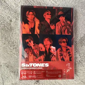 SixTONES 관성의 법칙 Blu-ray