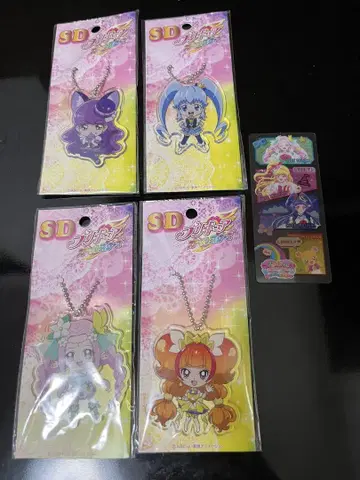 SD 프리큐어 올스타즈 아크릴 키링 + 덤