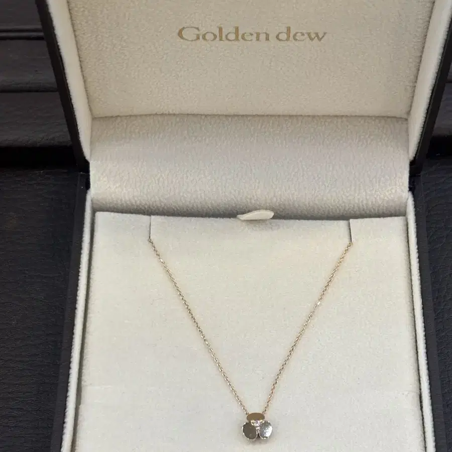 GOLDEN DEW | 골든듀 18k Pink Gold Golden Dew Necklace #18k
