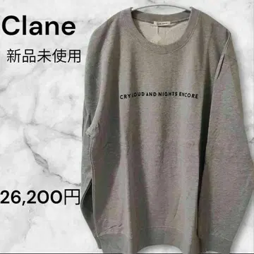 새상품 CLANEHOMME 맨투맨 트레이너 긴팔 그레이 L
