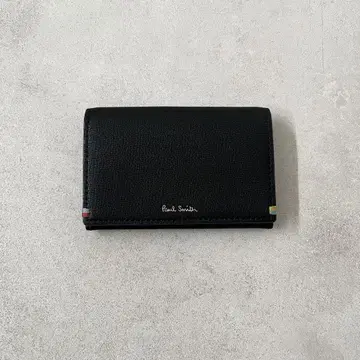 Paul Smith 폴스미스 가죽 명함 지갑 카드 케이스 BK