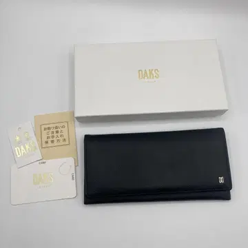 새상품 DAKS 닥스 장지갑 롱 월렛 블랙 DP35020