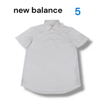 new balance 남성용 골프웨어 피케 셔츠 5 T81403