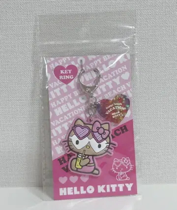 [새상품] 일광화상 키티 hello kitty 키링 핑크 2세트