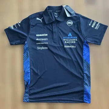 2025 F1 윌리엄스 팀 스태프용 피케 셔츠 팀 지급품