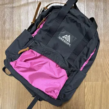 GREGORY 그레고리 이지 피지 데이 블랙 x 핑크 레어 컬러