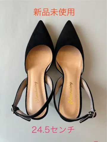 [미사용 새상품] 스웨이드 펌프스 24.5cm