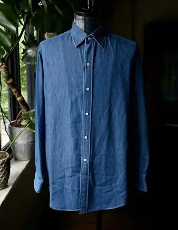 A.PRESSE 데님 셔츠 Washed Denim Shirt 사이즈 3