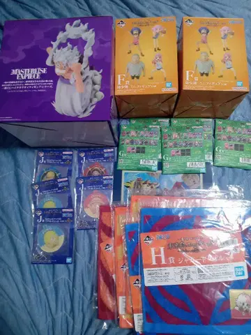 원피스 제일복권 AFGHIJ상 피규어 일괄 세트 19점