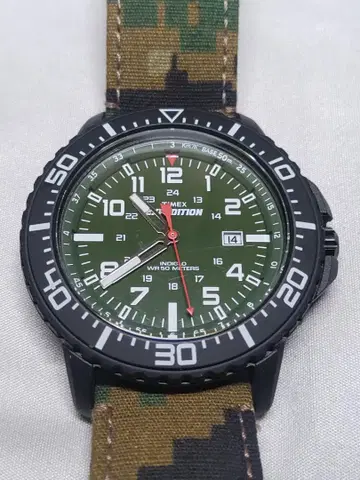 [작동 정밀도 확인 완료] TIMEX Expedition 쿼츠 손목시계