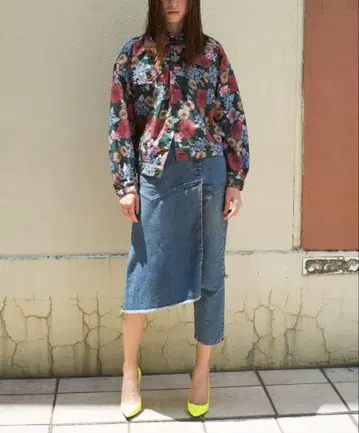 CLEANA (클리나) Asymmetry Skirt