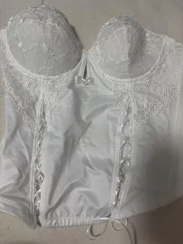 마터니티 브라이덜 이너 세트 뷔스티에 & 플레어 팬츠 세트