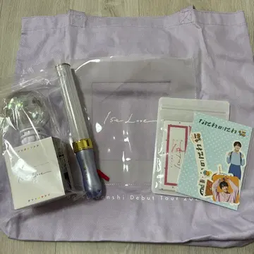 나니와단시 1st love 사진 응원봉 토트백 묶음 판매
