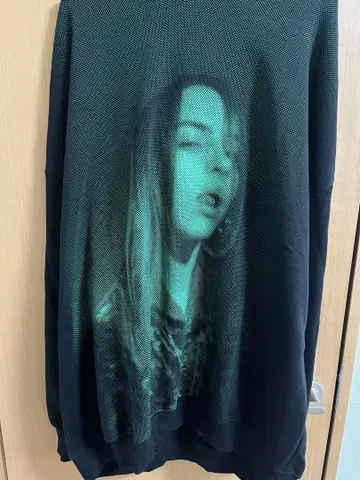 Bershka 빌리 아이리쉬 콜라보 후드티 블랙 빅 사이즈