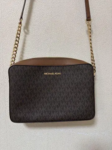 MICHAEL KORS 브라운 숄더백