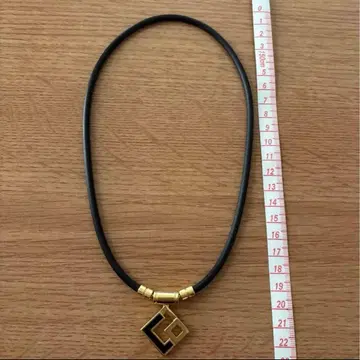 골드 기하학 디자인 목걸이 L 47cm