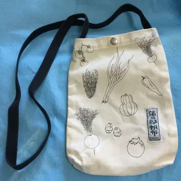 신삼 캔버스 사코슈 백 Shojiki 나카히가시 한정품 USED