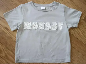 moussy 패치 레이스 마우지 타이니 T셔츠