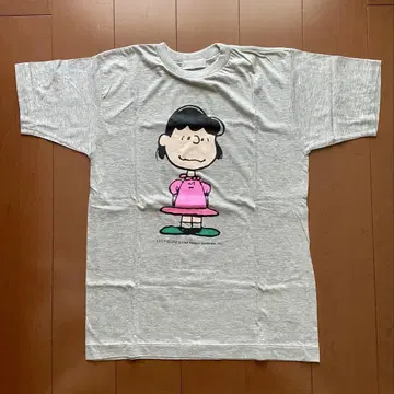 SNOOPY 루시 T셔츠 L 사이즈 그레이