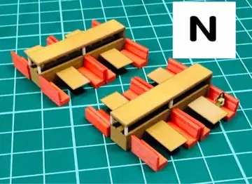 N게이지 회전 스시 피규어, 1/64보다 작음, 디오라마, 미니어처