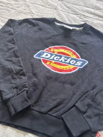 Dickies 블랙 맨투맨 F 사이즈