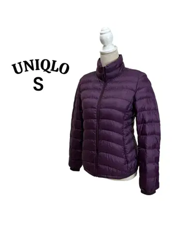 UNIQLO 퍼플 다운 자켓 S