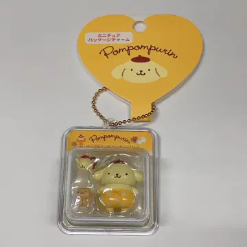 산리오 미니어처 패키지 참 컬렉션 키링 폼폼푸딩