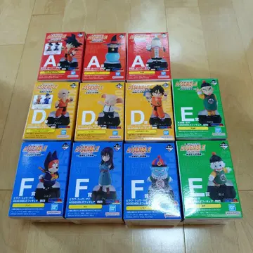 드래곤볼 제일복권 A상 D상 E상 F상 컴프