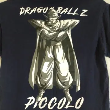 새상품급 dragonball Z 드래곤볼 피콜로 마 T셔츠 네이비 M