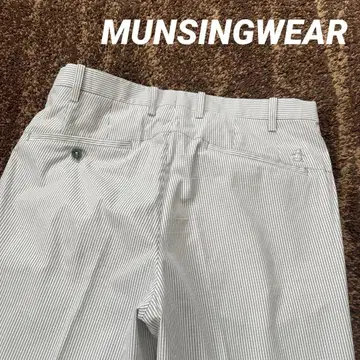 컨디션 최상 MUNSINGWEAR 남성용 골프 팬츠 W85 축구 원단