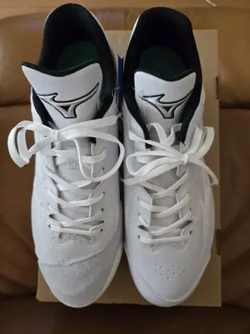 미사용 새상품 P 가죽 덧댐 미즈노 mizuno 야구 스파이크 27cm