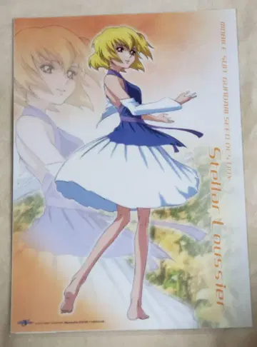 건담 SEED DESTINY 미니 클리어 포스터 스텔라
