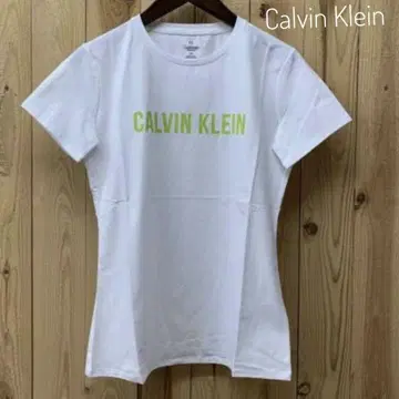 [새상품] Calvin Klein 화이트 티셔츠 캘빈클라인 상의