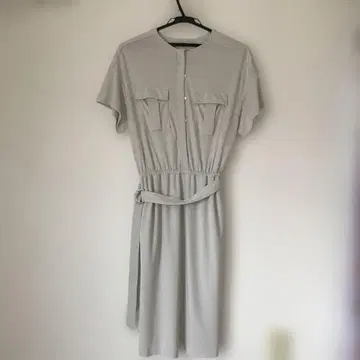 UNITED ARROWS 무릎 기장 반팔 원피스
