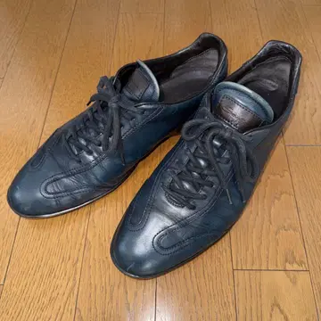 Santoni 산토니 가죽 스니커즈 UK6 24.5cm