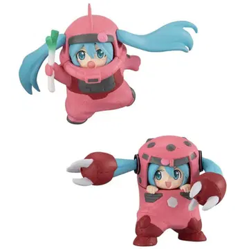 GUNDAM x MIKU 총 2종 피규어 컬렉션 미쿠 건담